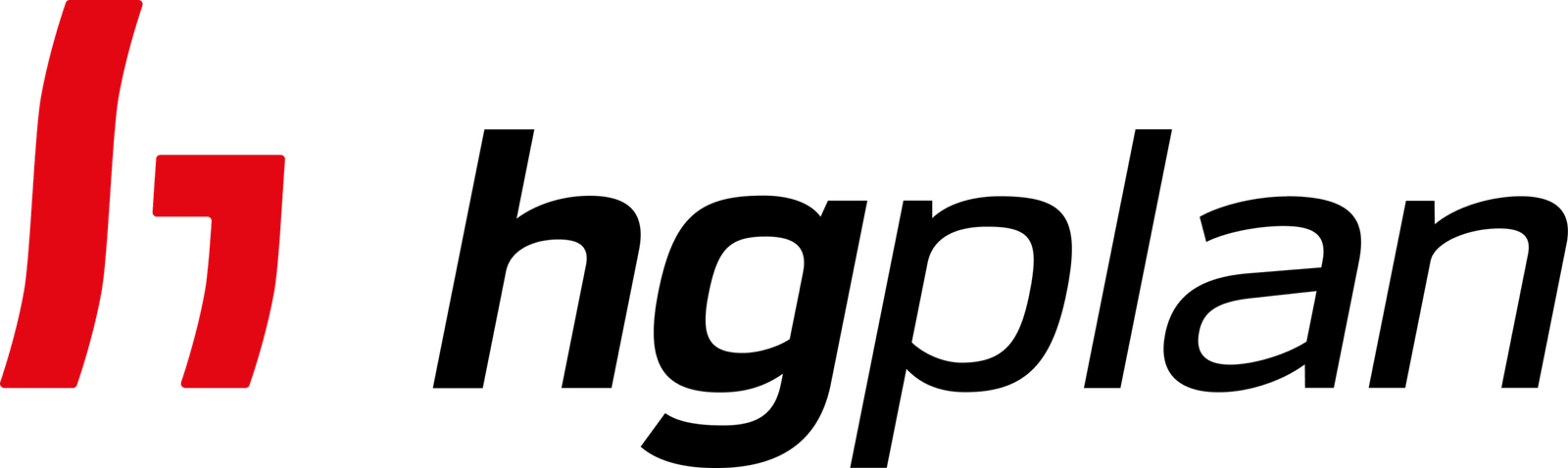 Logotipo da HG Plan - empresa na área da construção civil