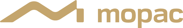 Logotipo MOPAC - empresa de casas pré-fabricadas