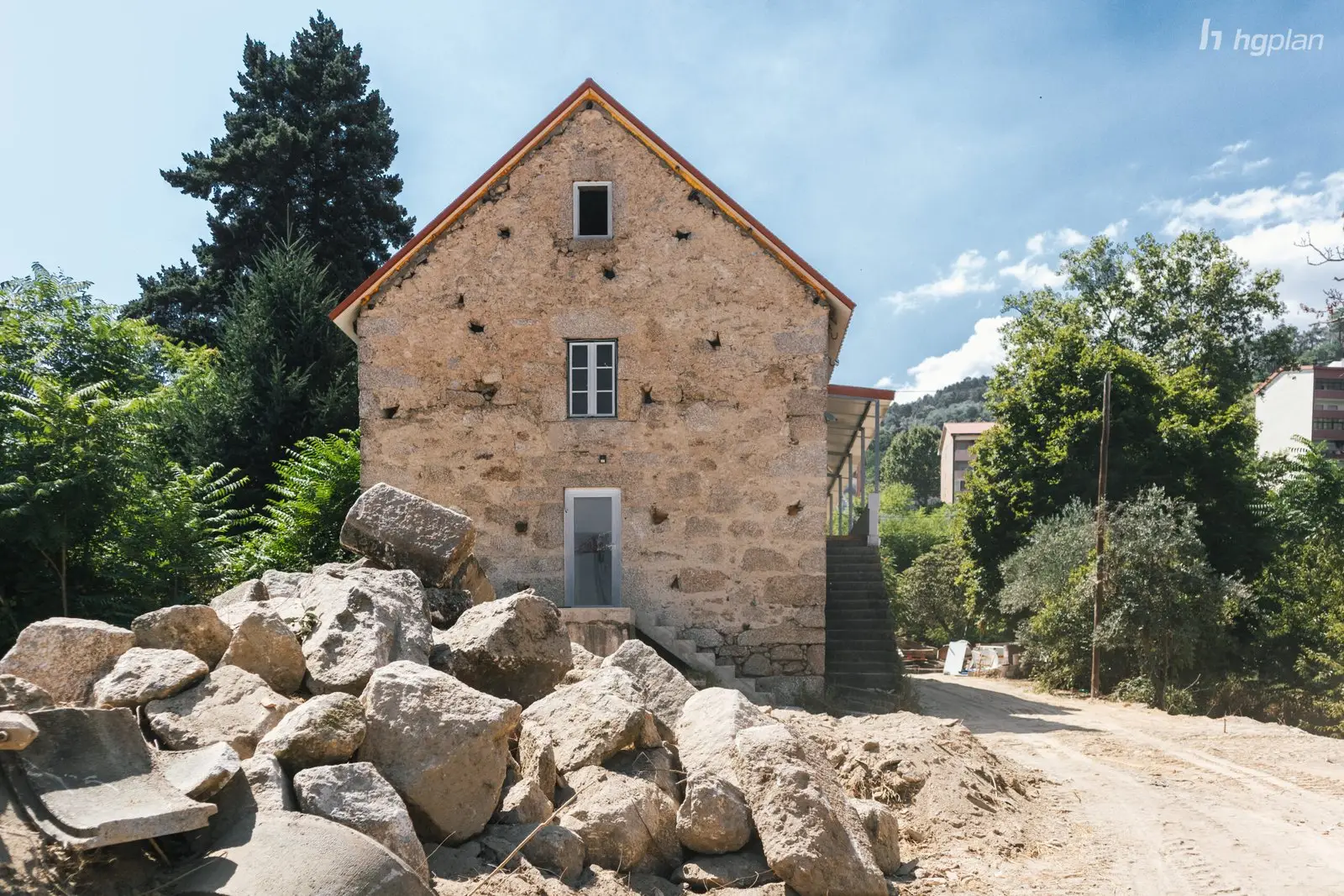 Obras na Quinta das Laranjeiras realizadas pela Hgplan